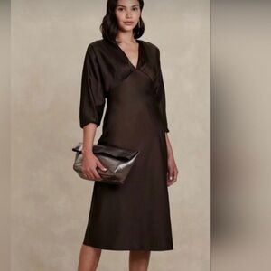 Banana Republic brown dress
